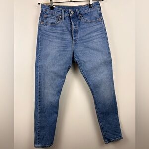 Levi’s 501 S premium denim jeans skinny fit high rise size 27